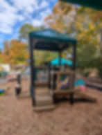 The toddlers' slide structure