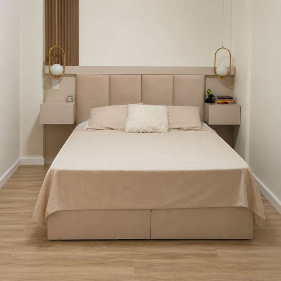 Miniatura: Dormitorio con Bases con Cajones