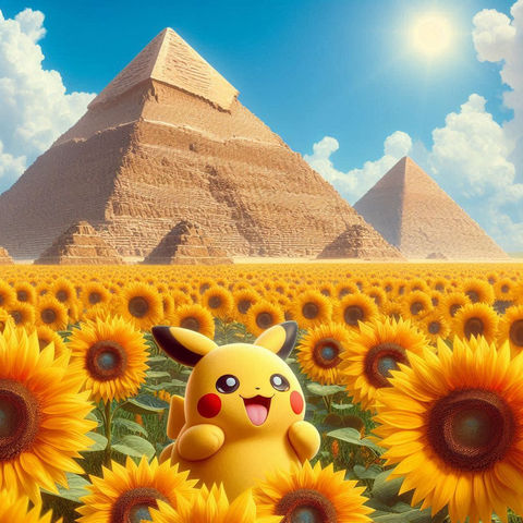 Pokemon in Giza