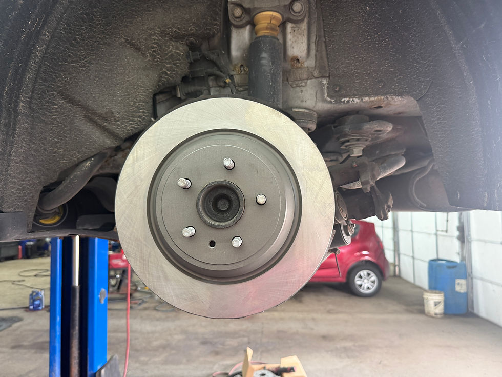 New Brake Rotor - Clean