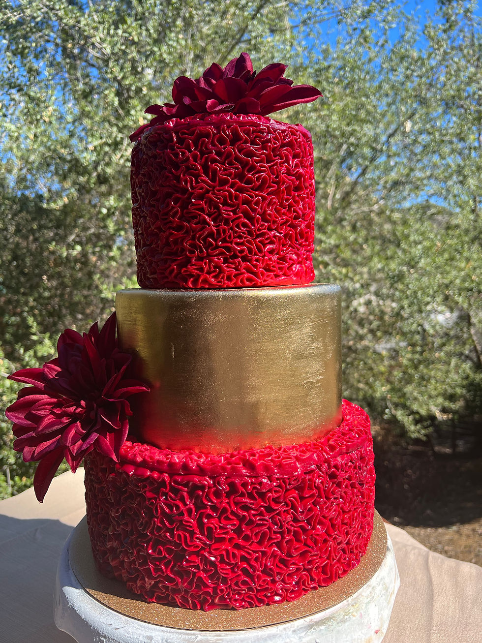 Miniatura: Red luxury Cake 