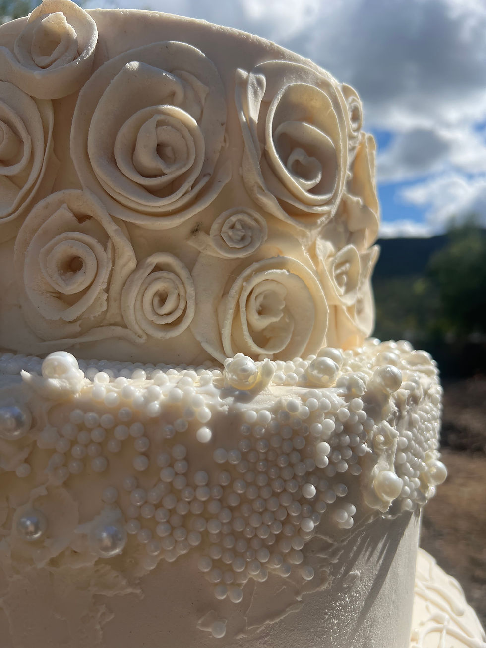 Miniatura: Rossette Wedding Luxury Cake 