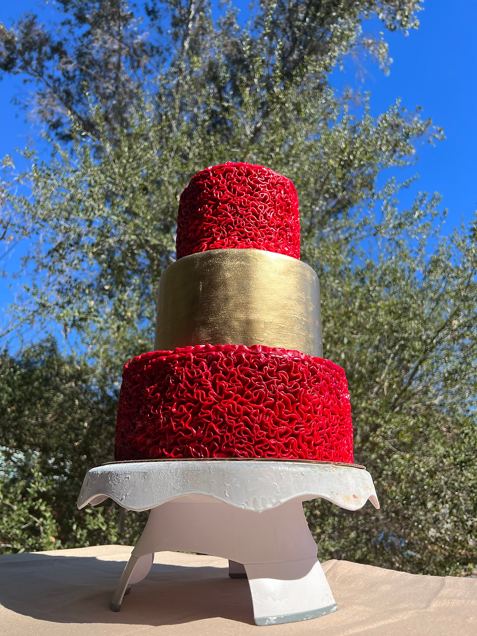 Miniatura: Red luxury Cake 