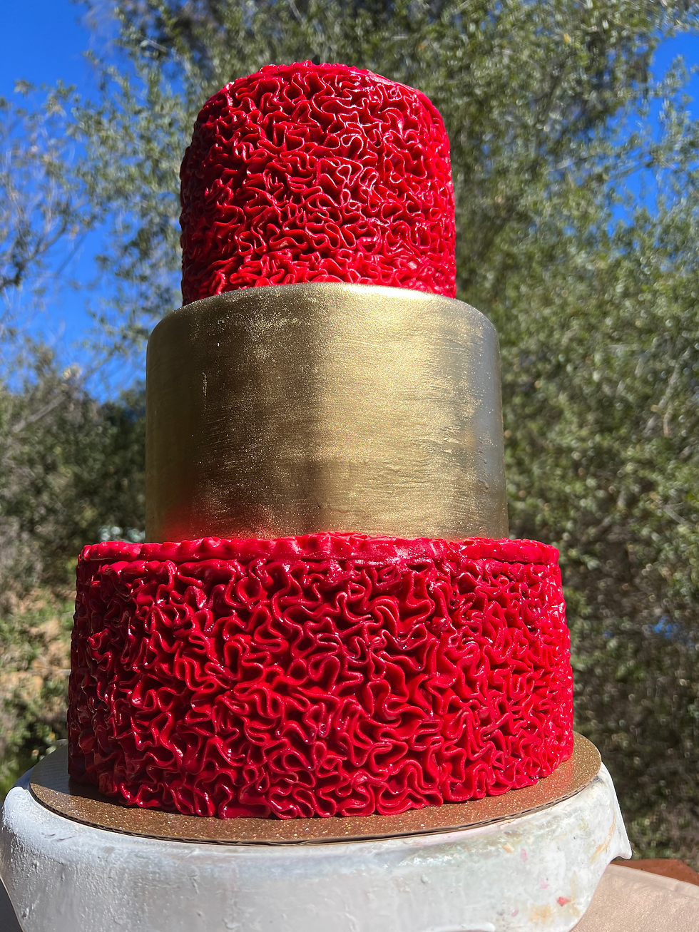 Miniatura: Red luxury Cake 
