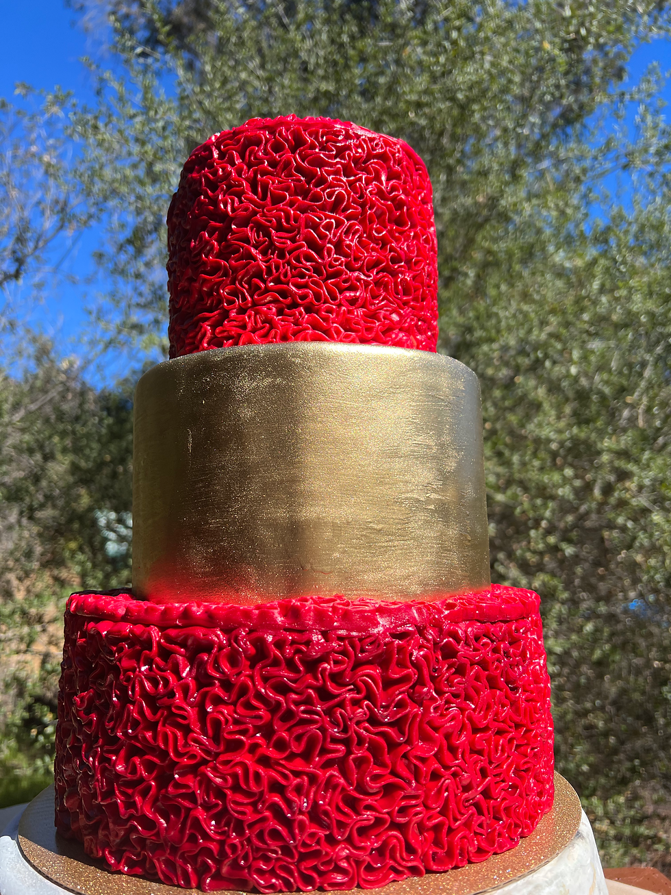 Miniatura: Red luxury Cake 