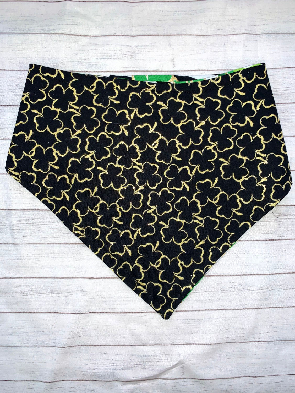 Metallic Gold Shamrock