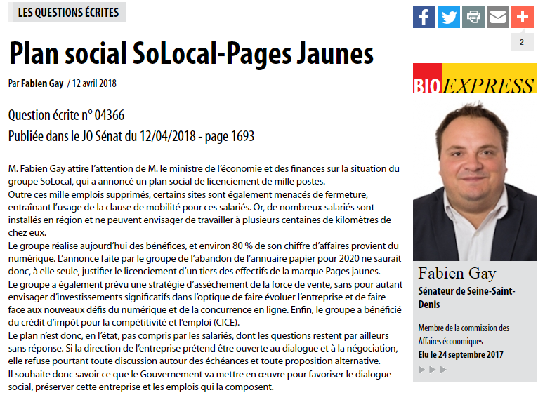 lettre de résiliation solocal