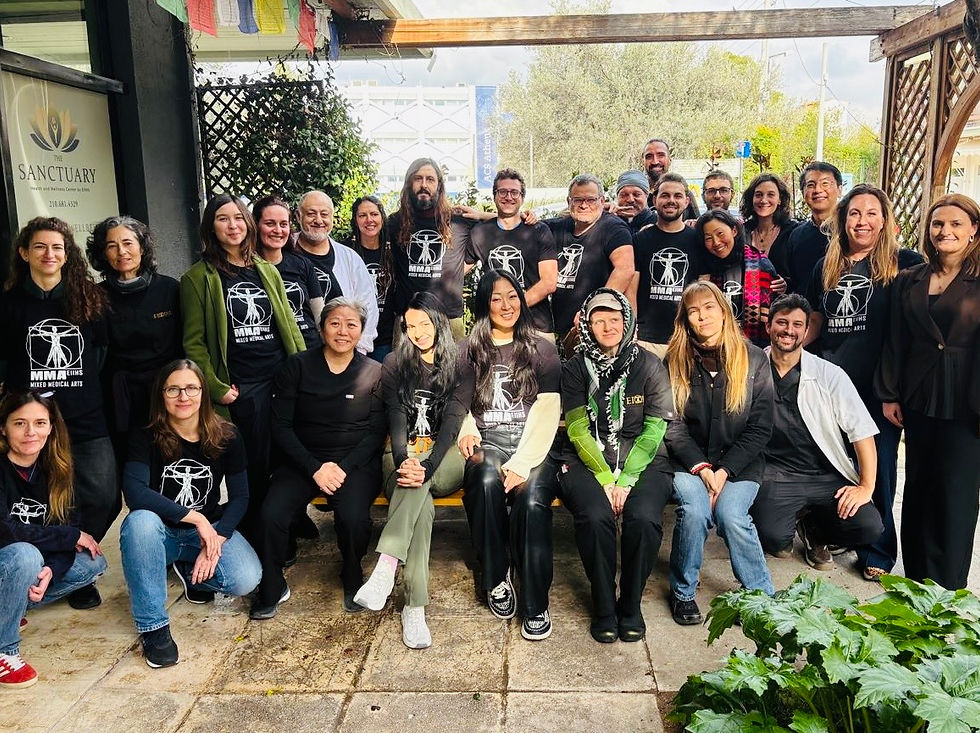 students gather for group photo