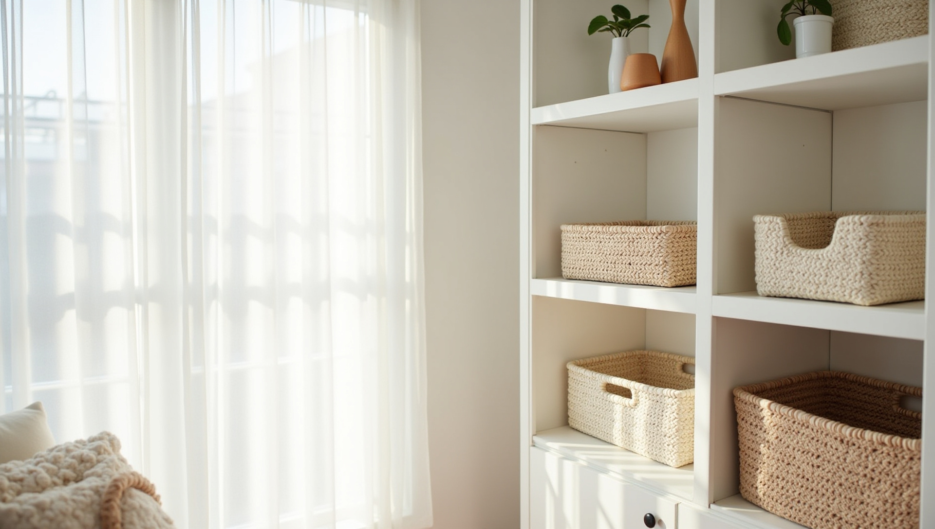 Beautifully organized home space