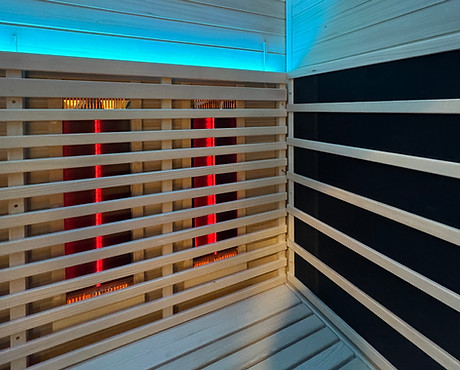 inside sauna