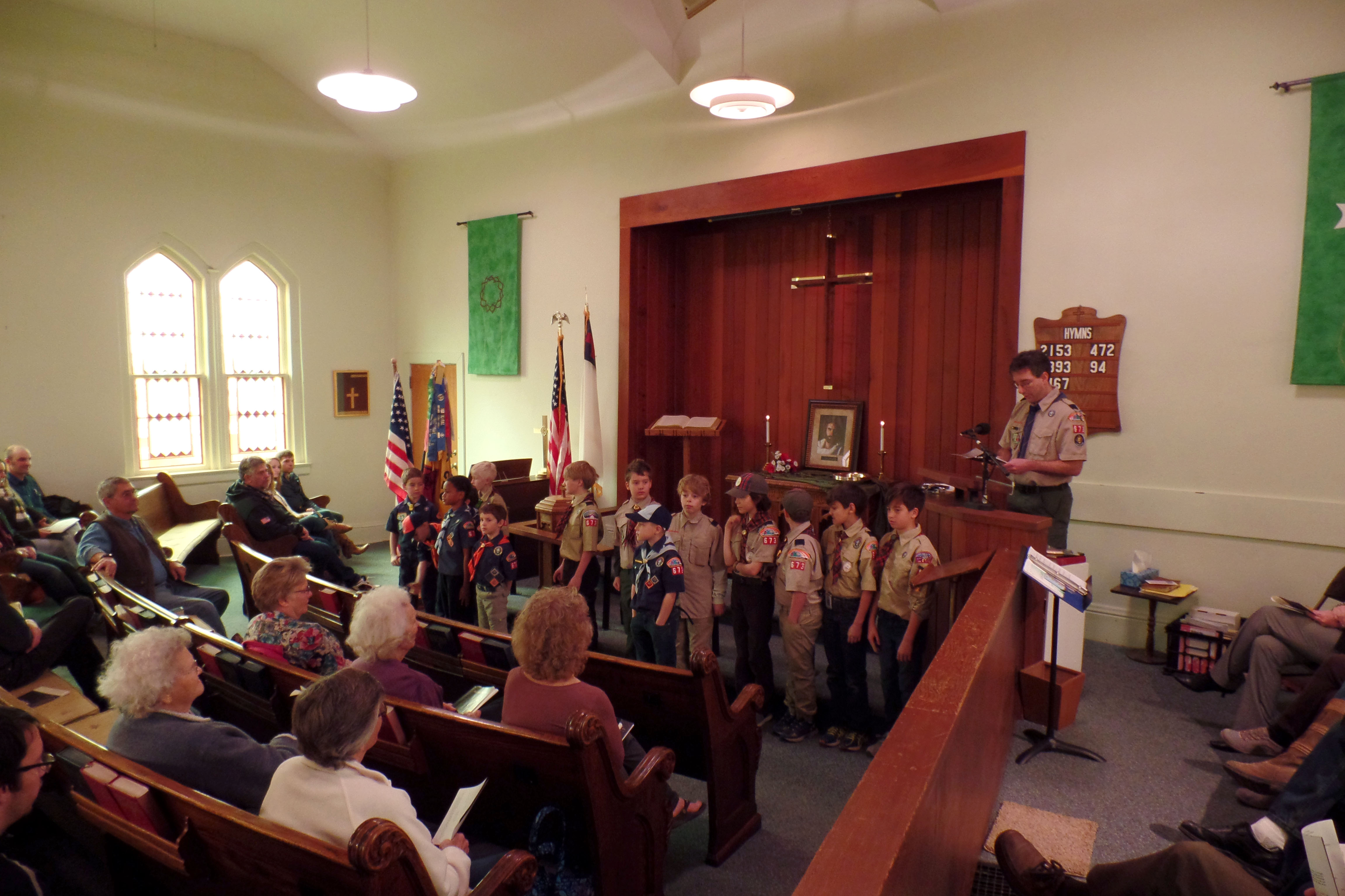 Boy Scout Sunday