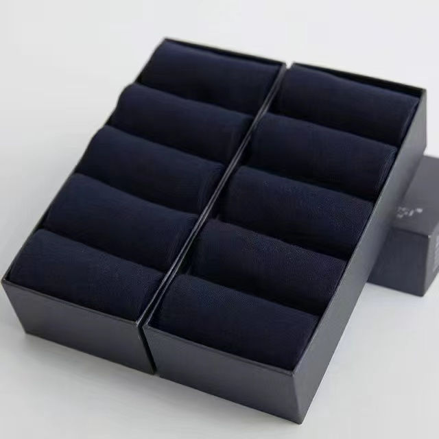 Miniatura: 10pairs/lotMen's Cotton Socks Business Men's Breathable High-Quality Soft Fabric