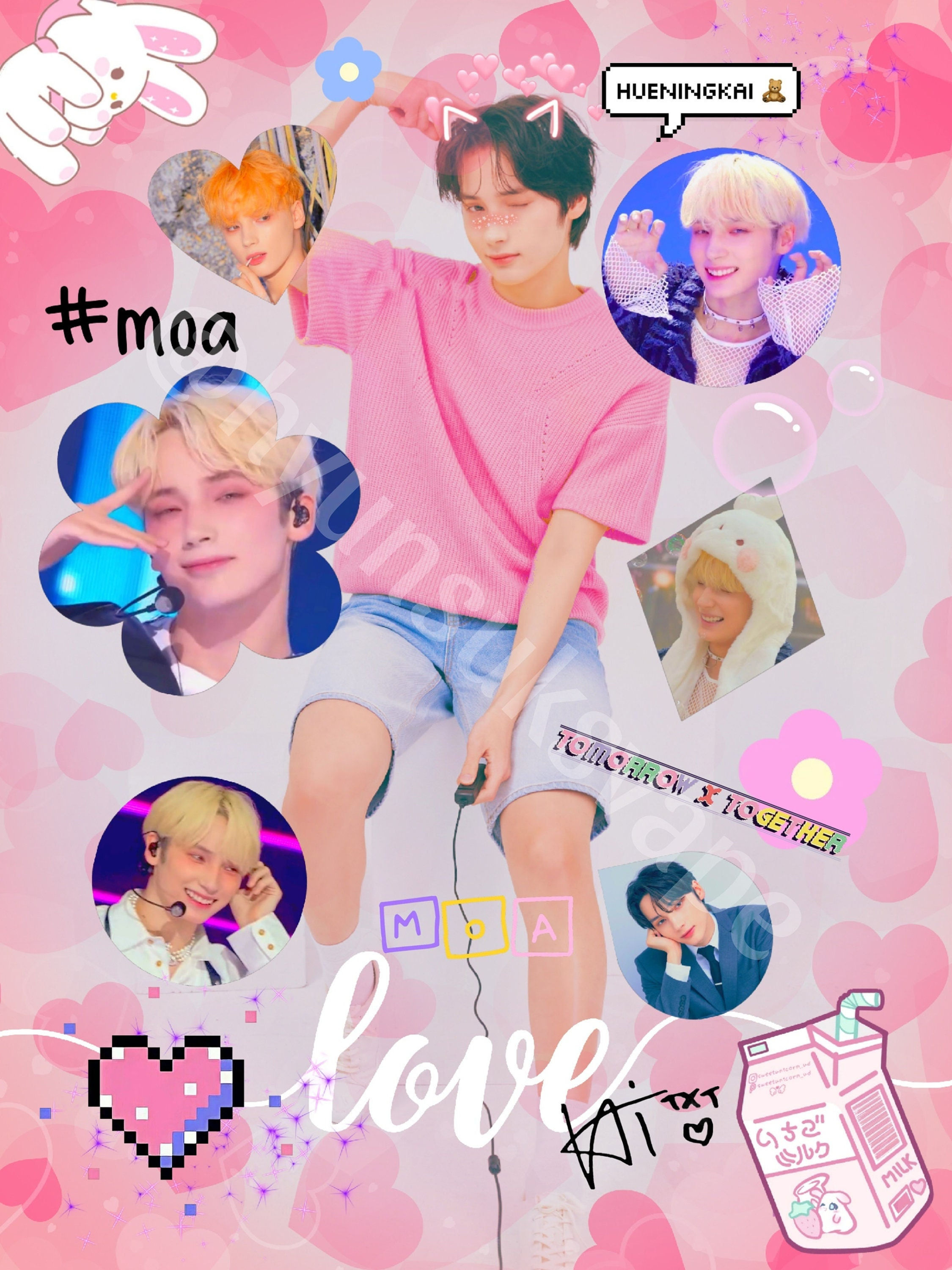Cute K-Pop Prints: Pick Your Bias (5-pack of 4x6 prints)