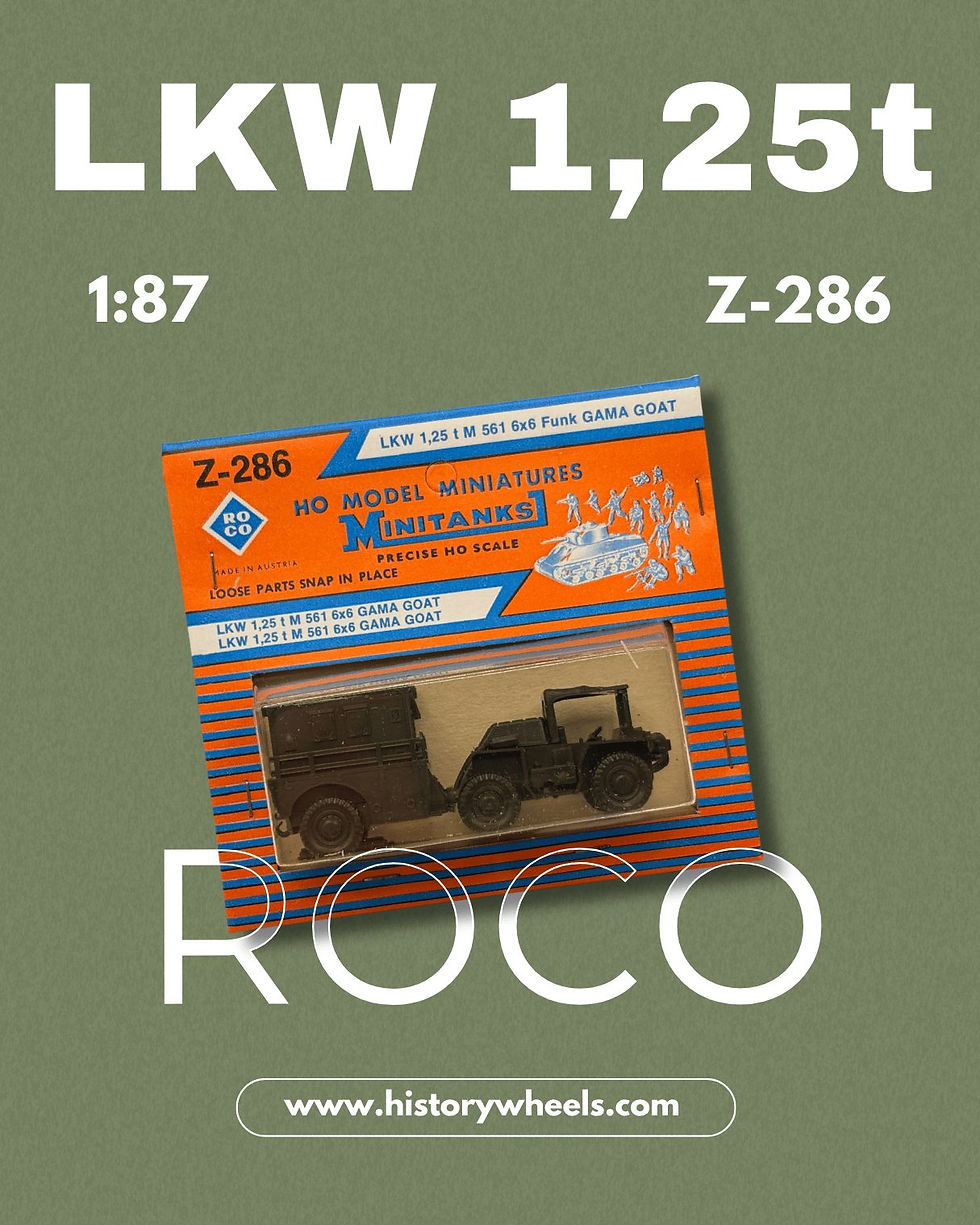 Miniaturbild: Gama Goat M561 Funk 286 (Roco) 1:87
