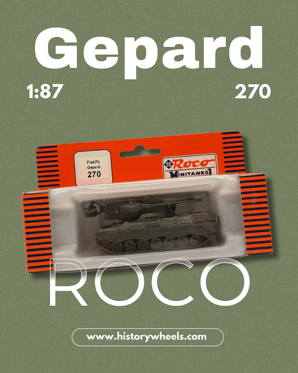 Miniaturbild: Flakpanzer Gepard 270 (Roco) 1:87