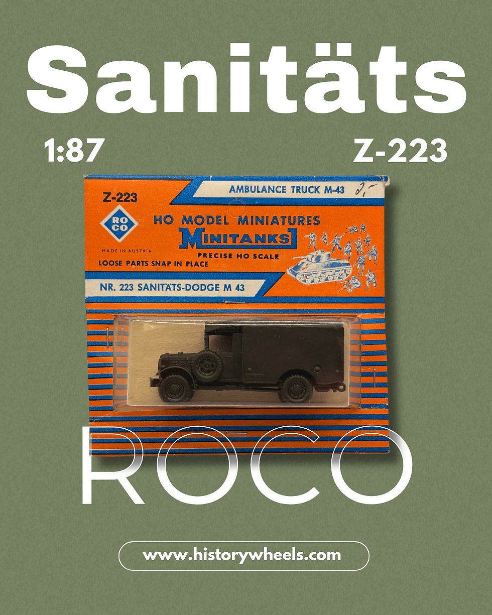 Miniaturbild: Sanitäts-Dodge M43 223 (Roco) 1:87