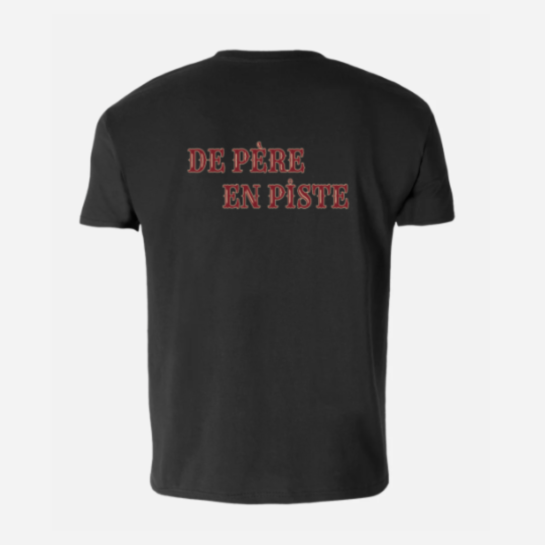 Teeshirt " De Père En Piste " (Nouvelle édition)