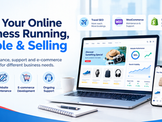 Keeping Different Kinds of Online Businesses Running, Visible, and Selling