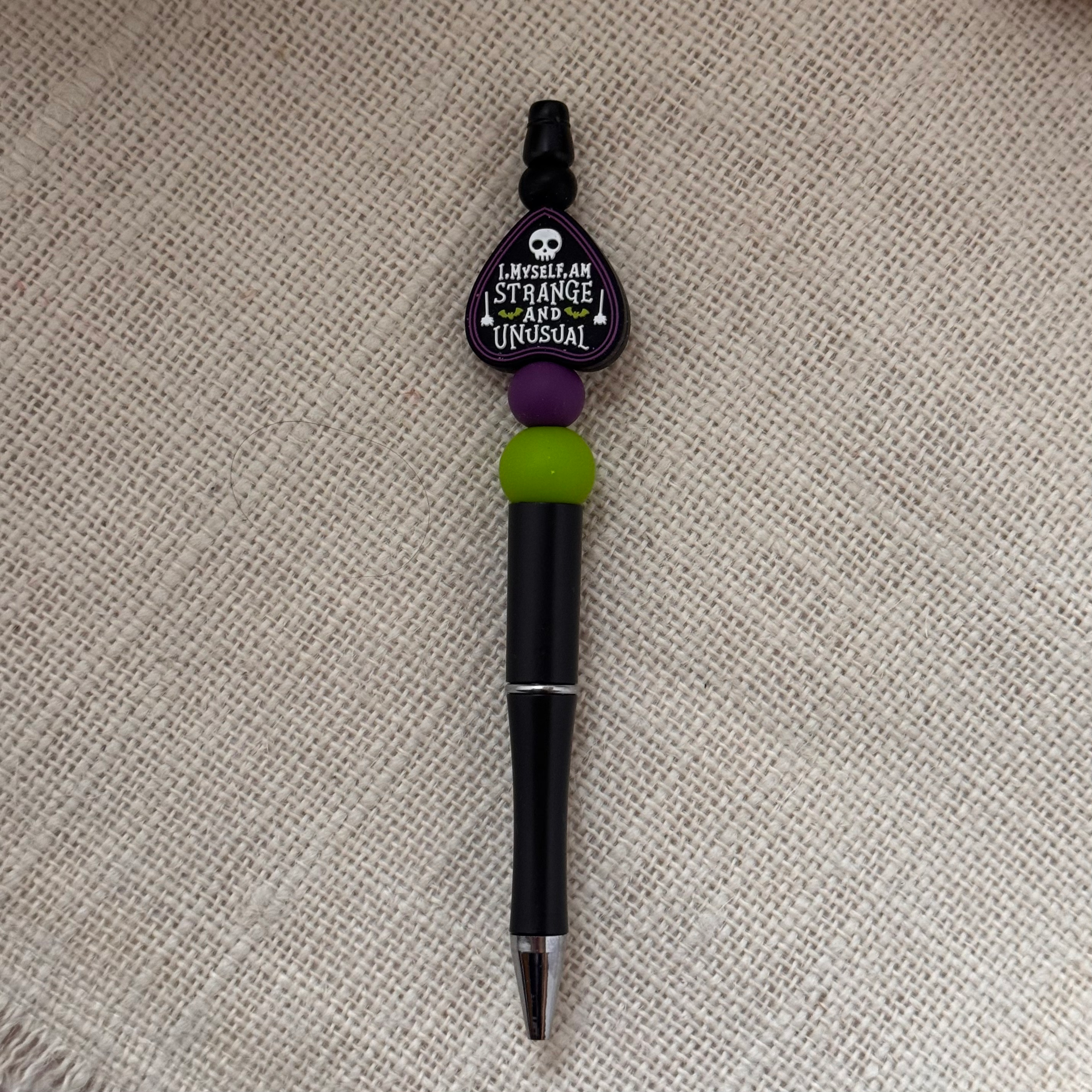 Strange and Unusual Beaded Pen