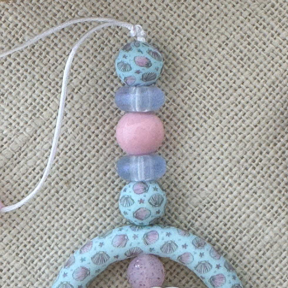 Thumbnail: Pearl of the Sea Car Charm