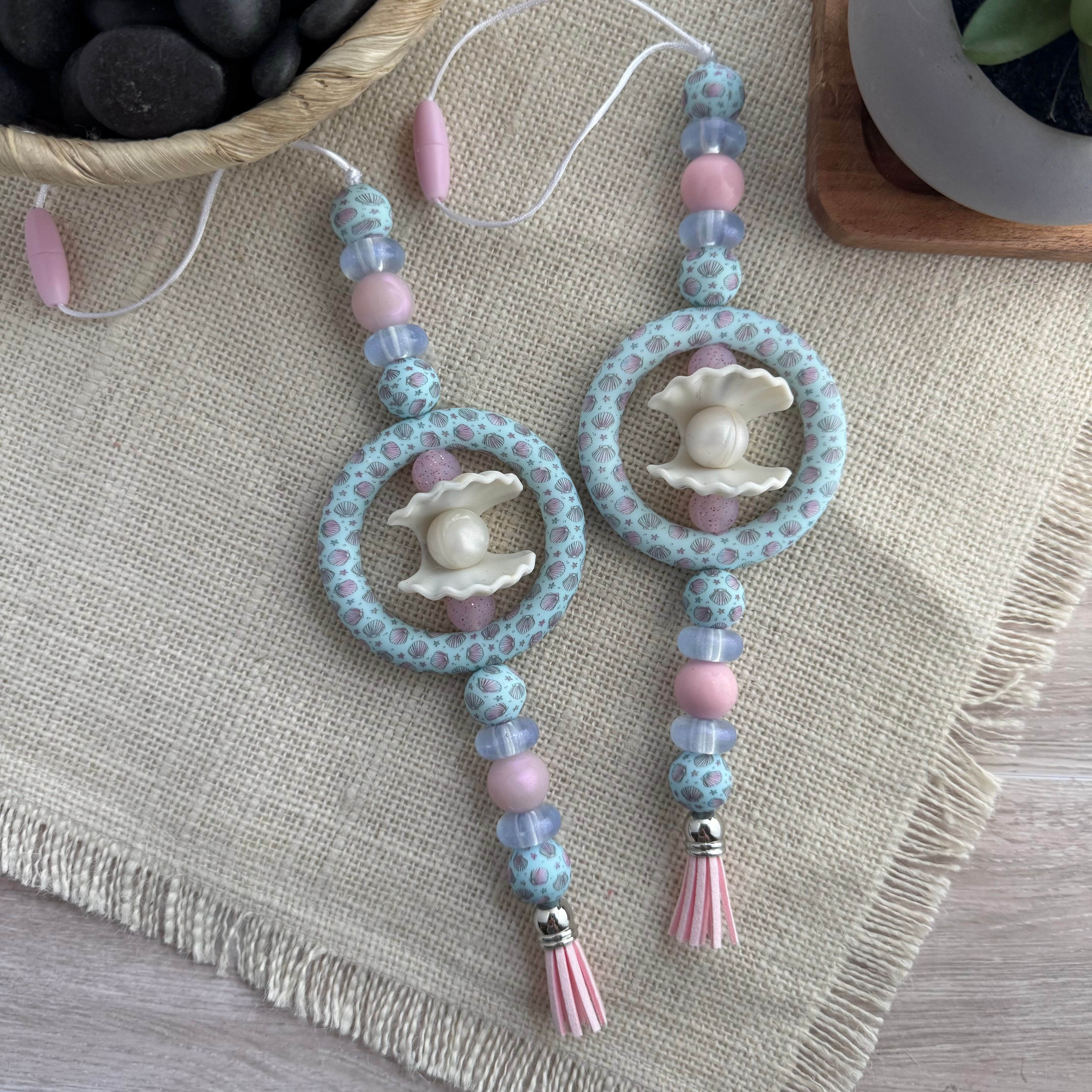 Pearl of the Sea Car Charm