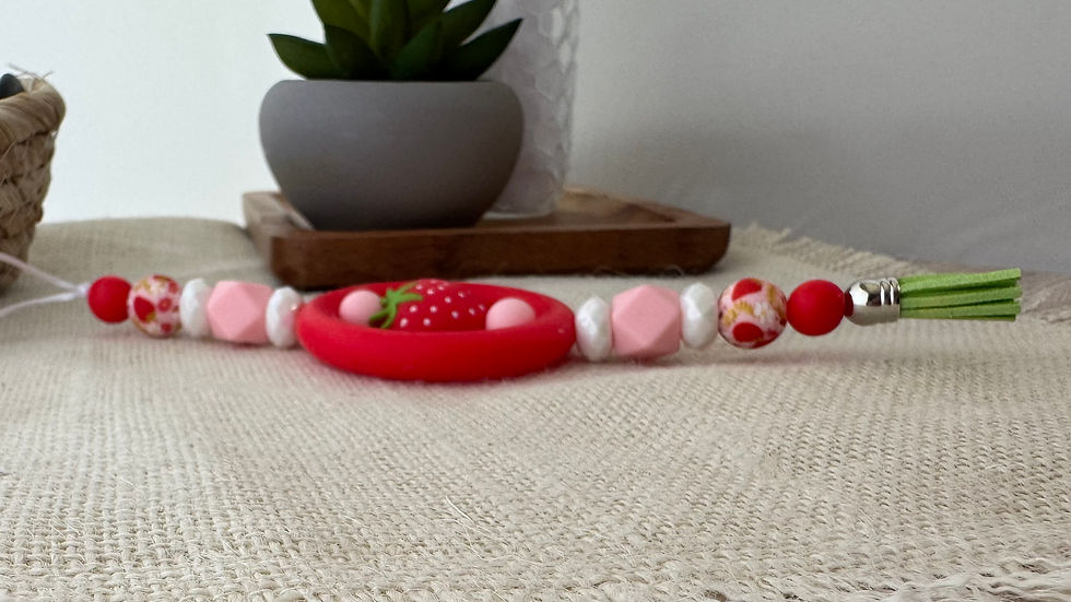 Thumbnail: Strawberry Harvest Car Charm