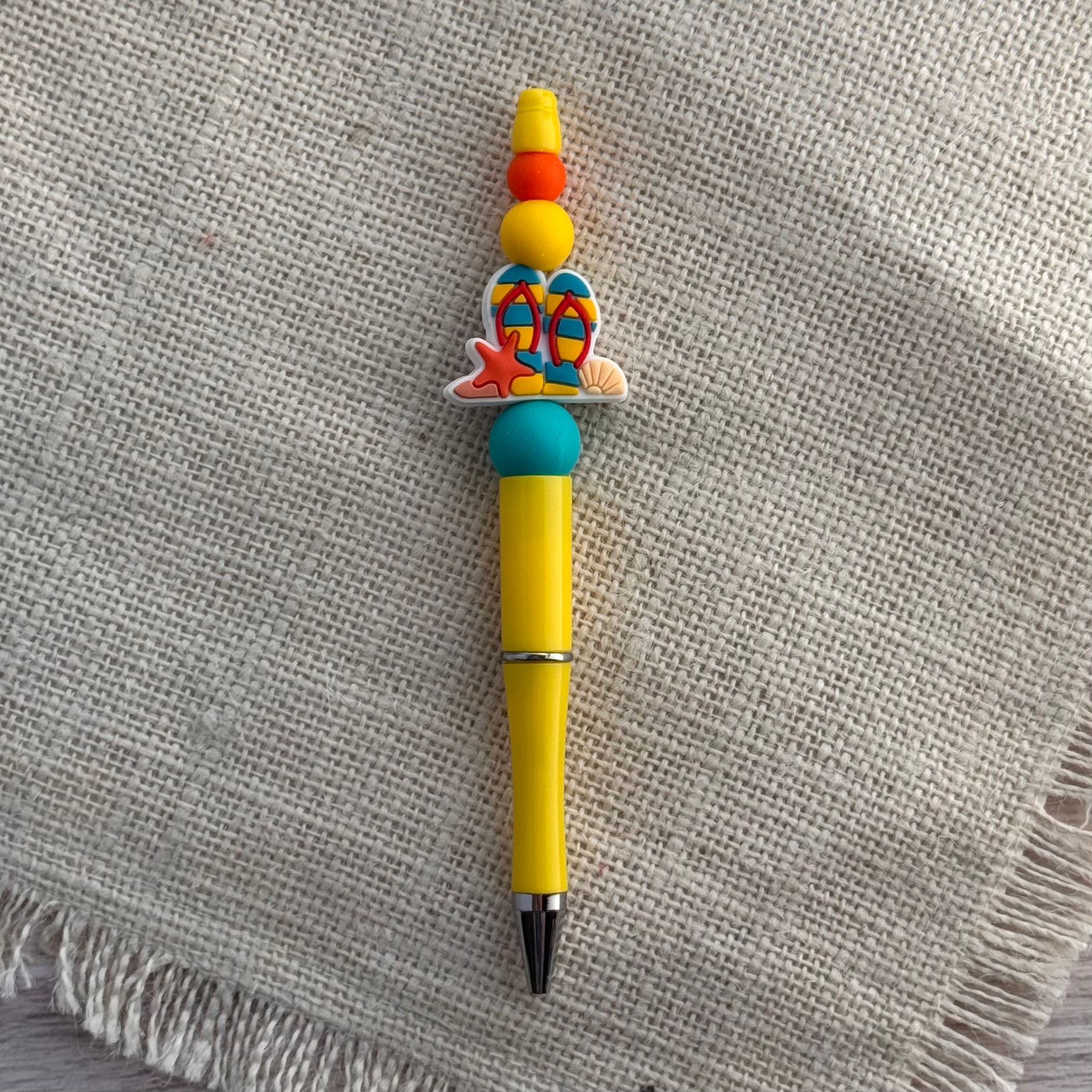 Beachy Beaded Pen