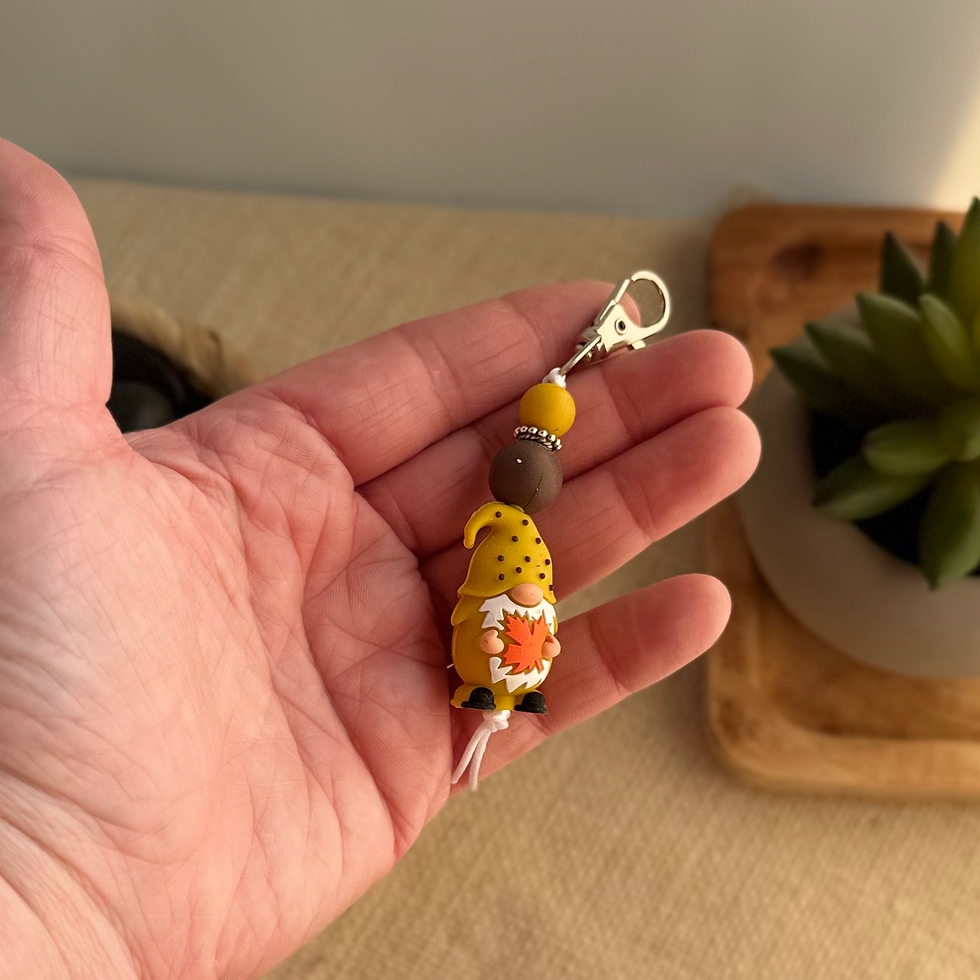 Fall Gnome Anywhere Charm Small