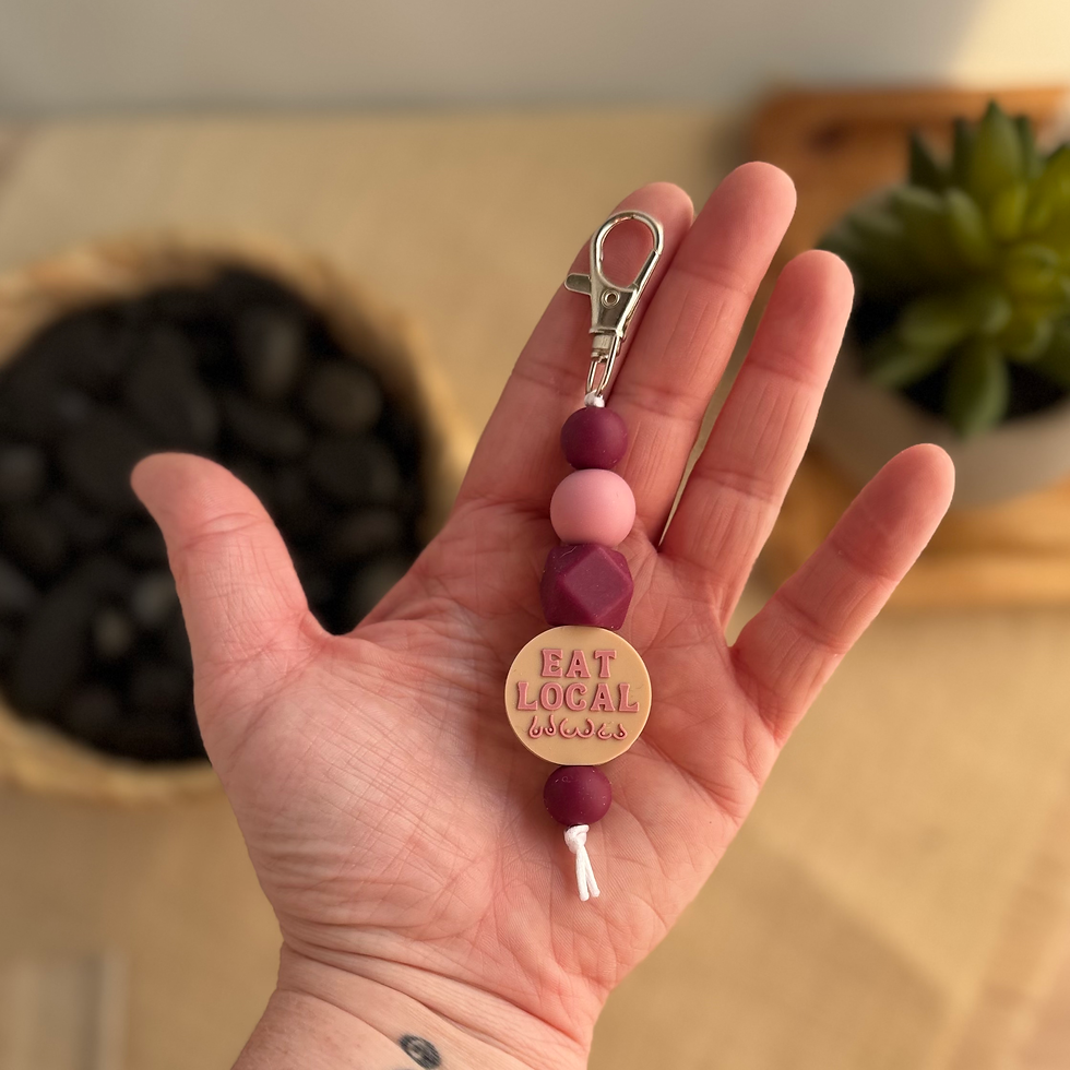 Eat Local Anywhere Charm