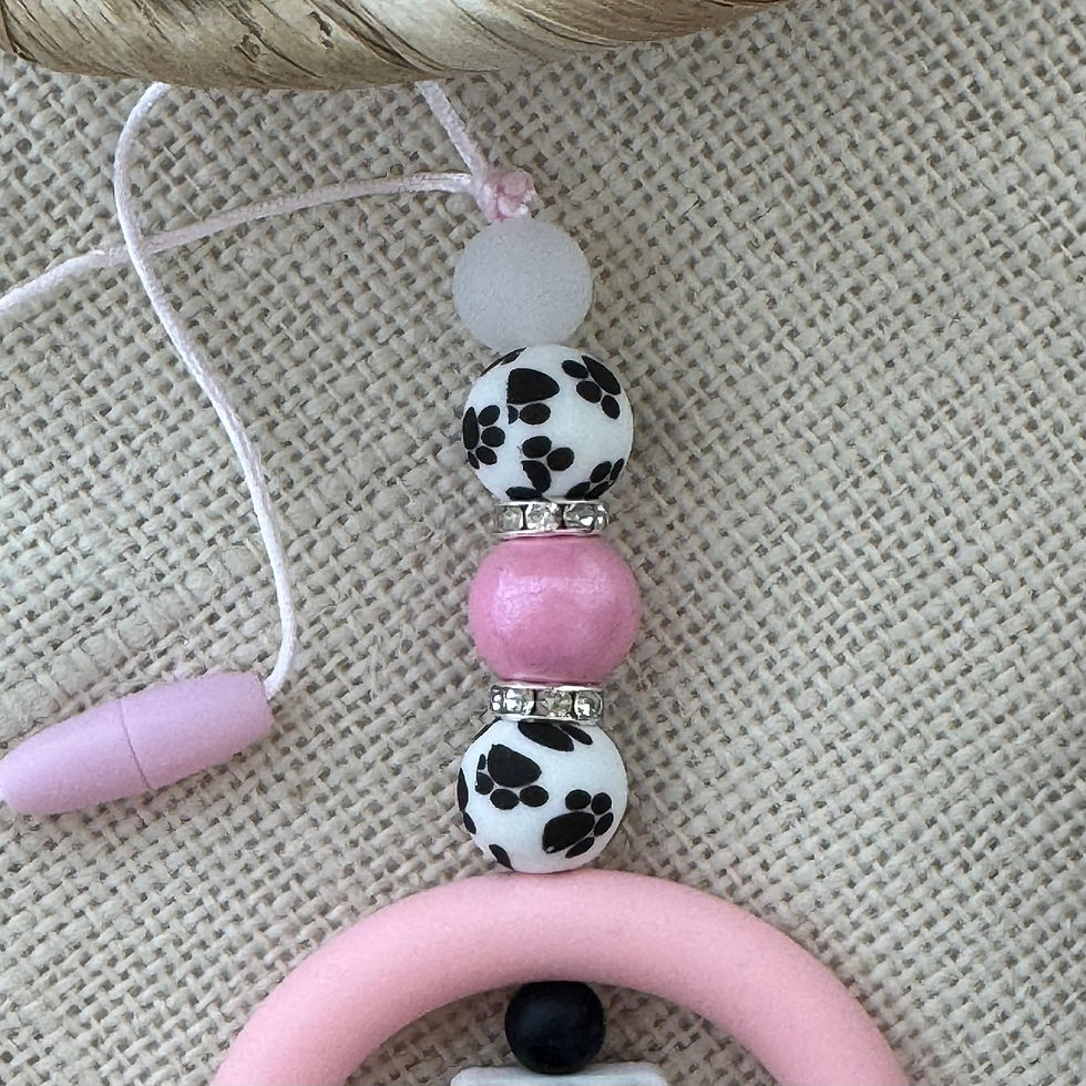 Thumbnail: Dog Mom Car Charm
