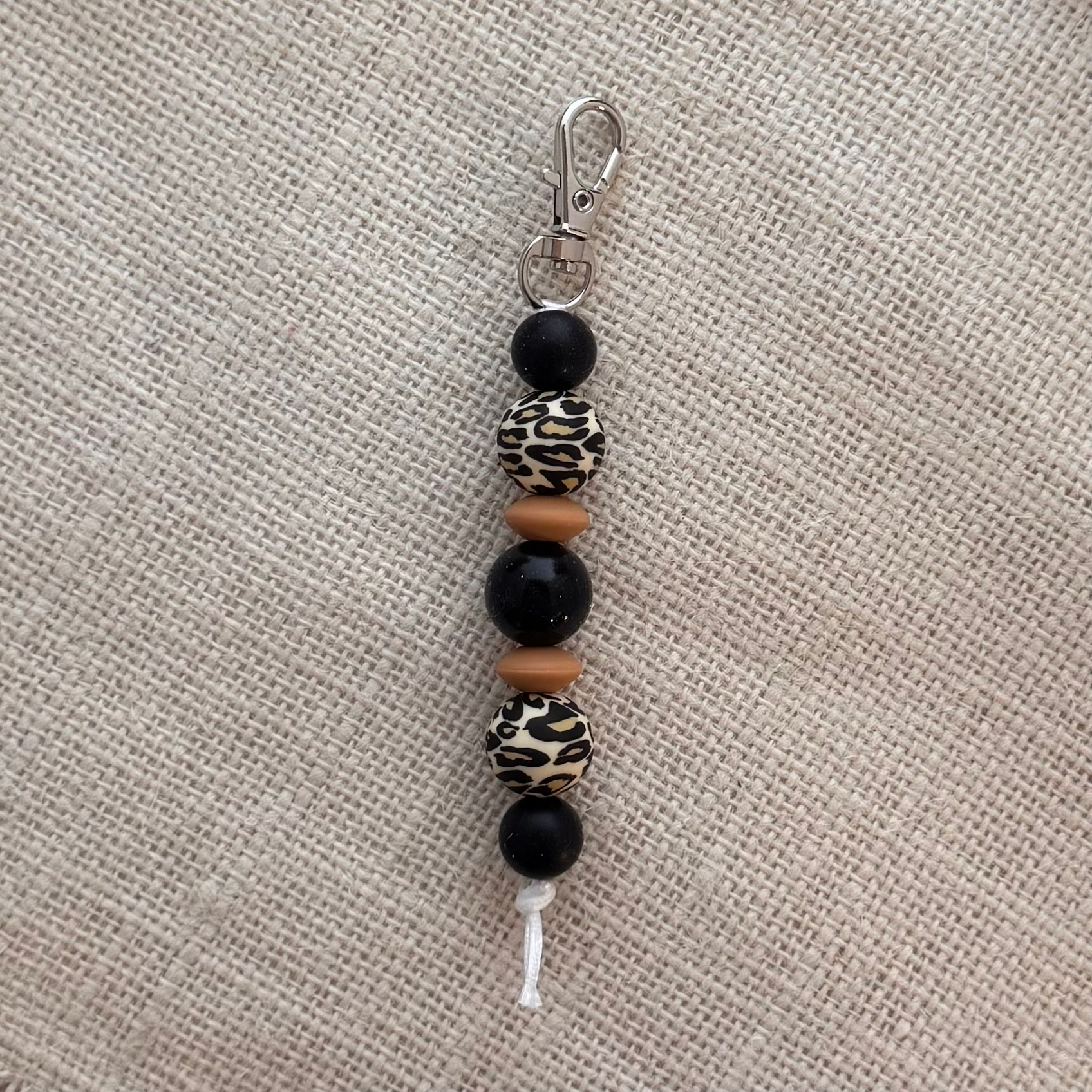 Brown Leopard Anywhere Charm