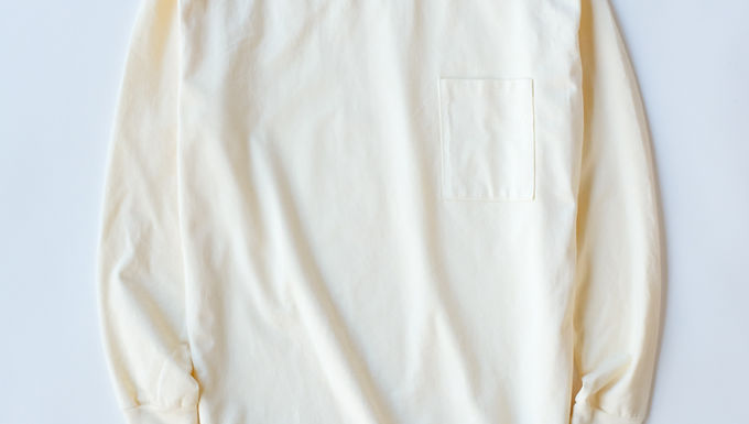 Factor's Preemo LS Tee in Cream Supima