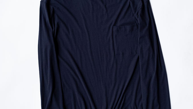 Factor's Preemo LS Box Tee in Midnight Vent Cotton