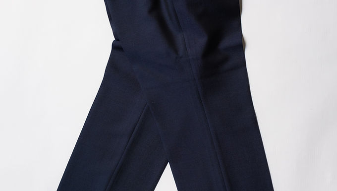 Factor's Trouser in Midnight Mohair