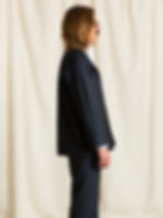 Thumbnail: Factor's Blouson in Midnight Mohair