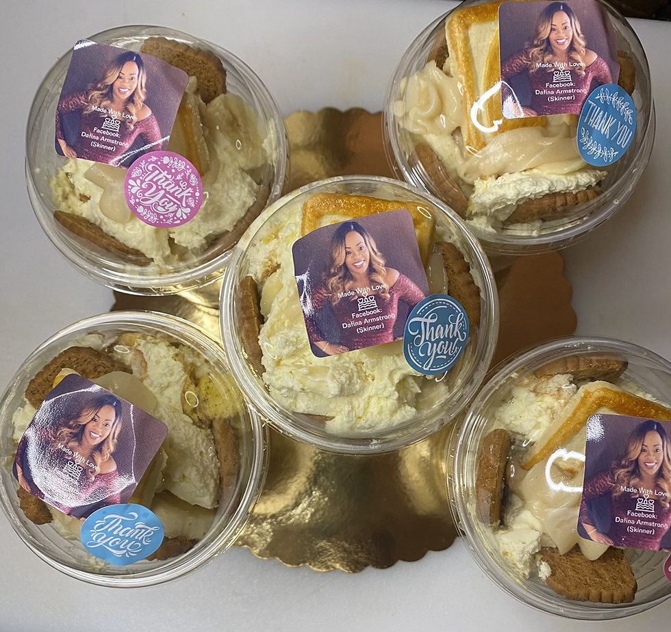 Thumbnail: Dah’s Banana Pudding Half size pan 