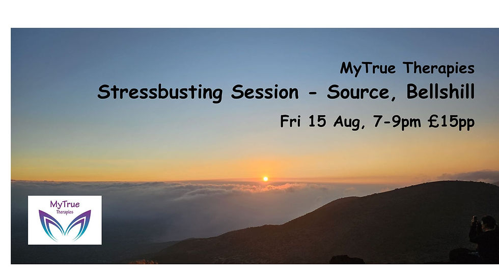 Stressbusting Session - Source Events, Bellshill