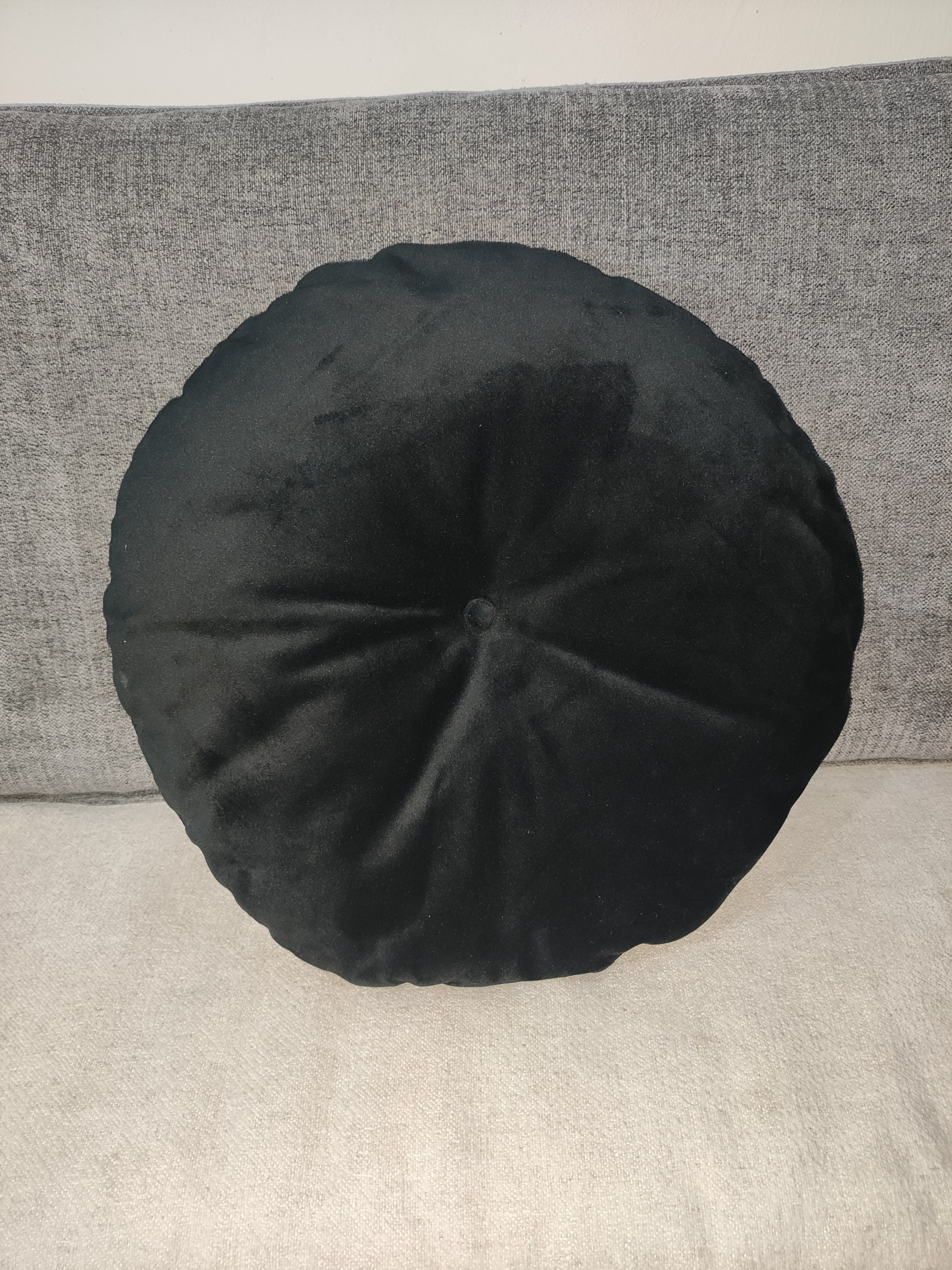 Cojín Circular Suede