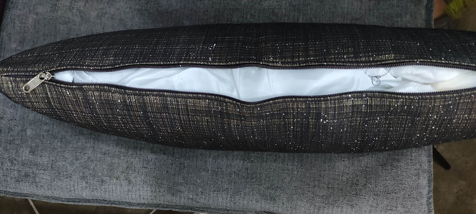 Miniatura: Almohada Café Brillos 60x40