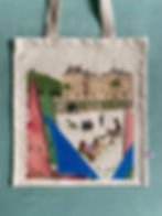 Tote Bag Jardin du Luxembourg Paris made in France Sénat