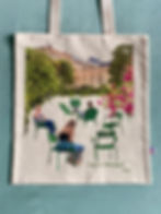 Tote Bag Jardin du Palais Royal Paris Made in France Souvenir Paris
