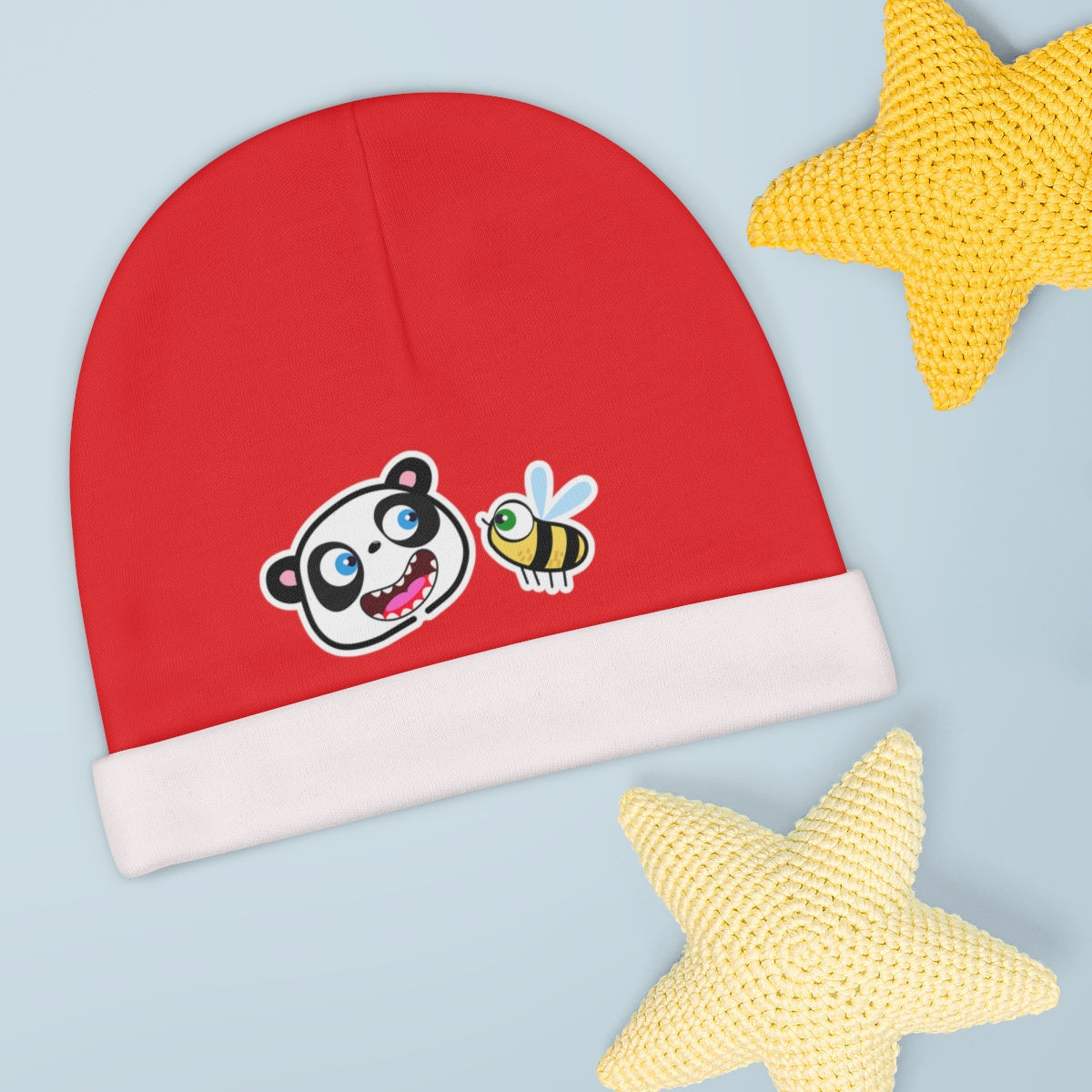 Baby Beanie - Goofy Panda & Beebee