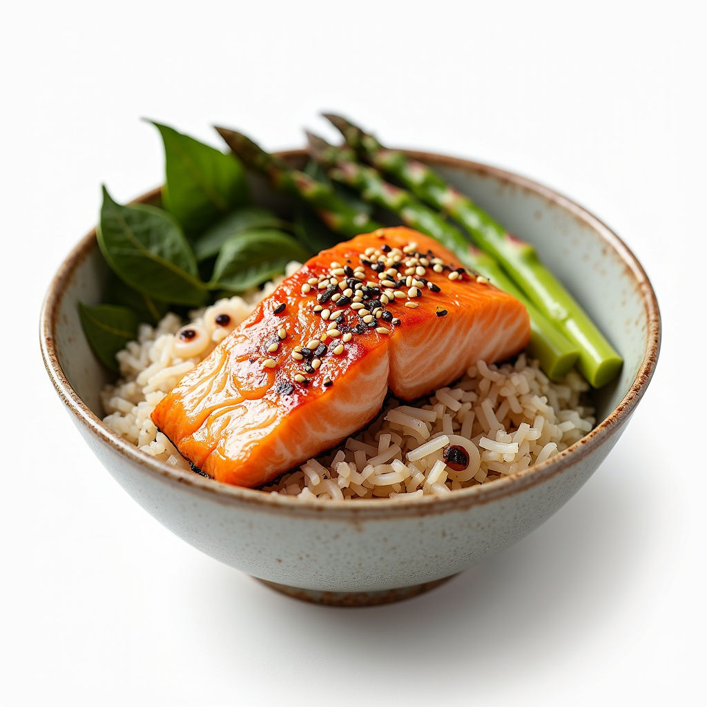Teriyaki Salmon Bowl