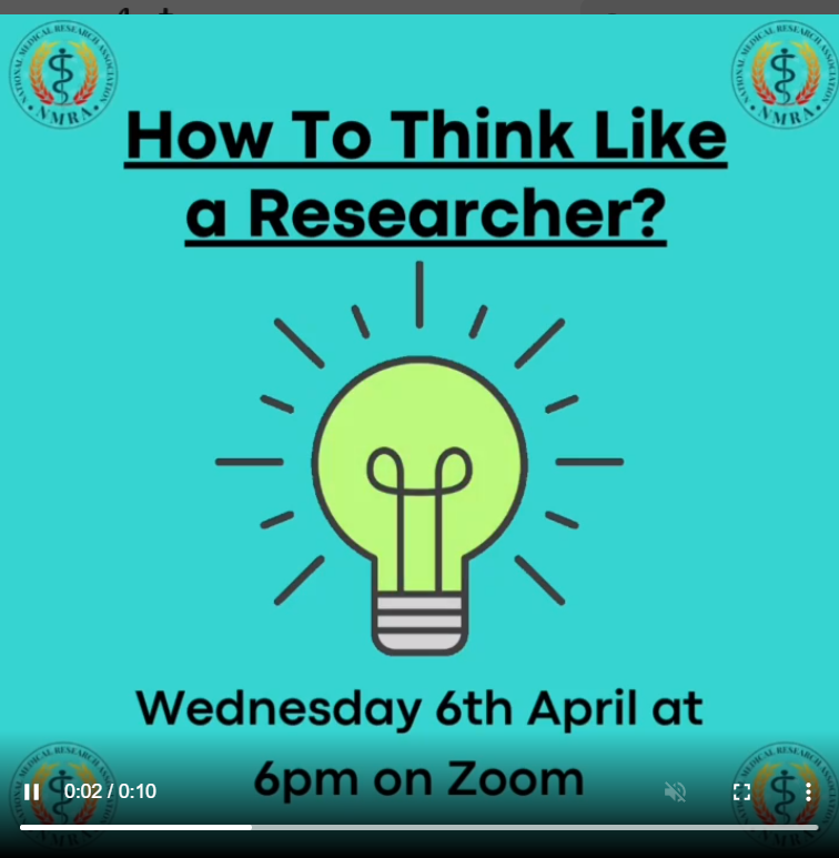 How to think like a researcher