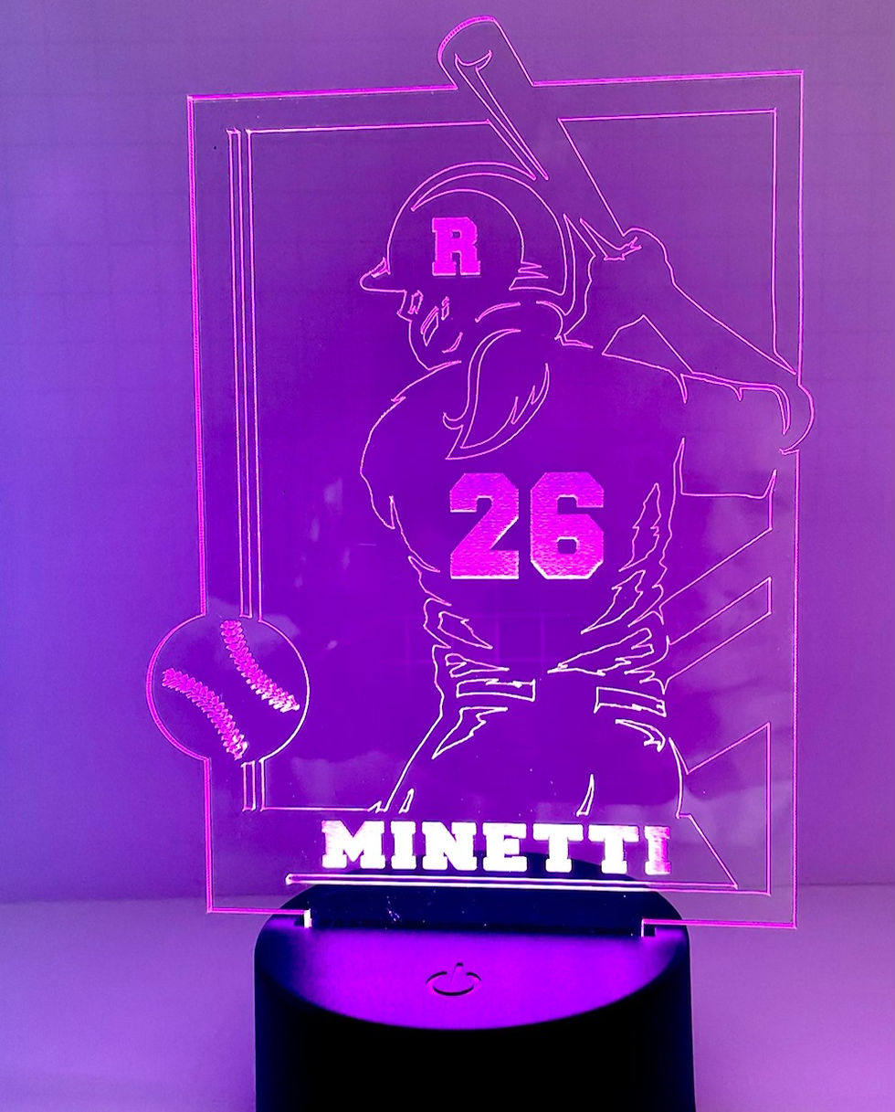 Thumbnail: Personalized Engraved Sports LED Light