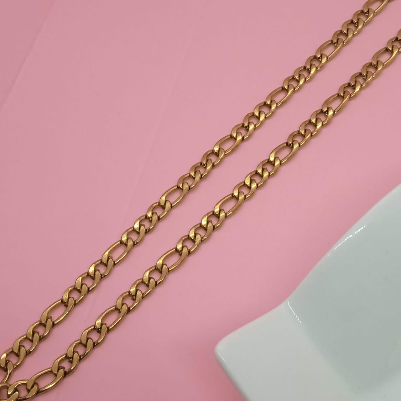 CADENA STYLE CARTIER GRUESA ACERO 60CM