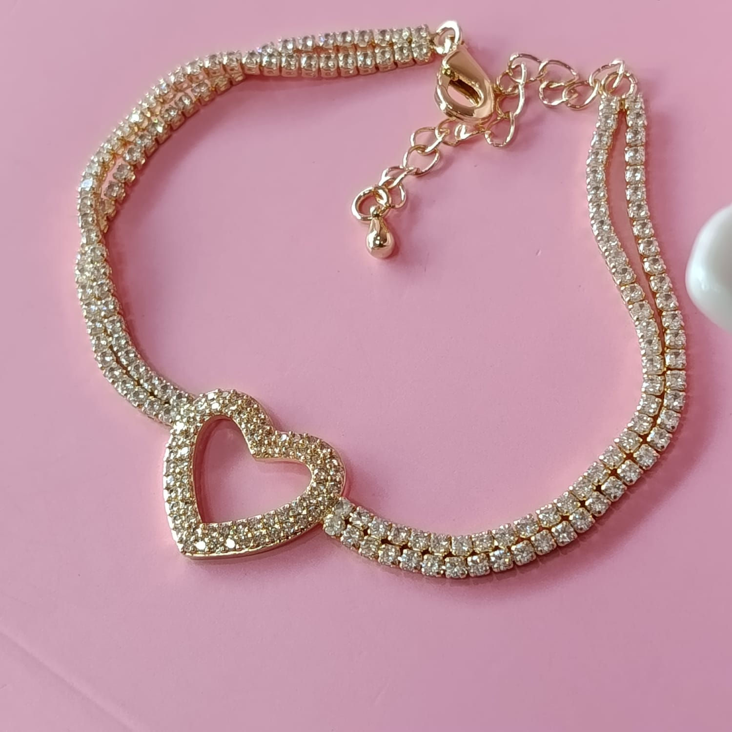 PULSERA CORA CIRCONES CRISTAL