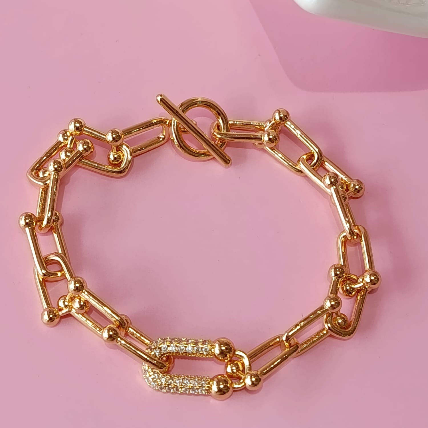 PULSERA ESLABON ENLAZADO