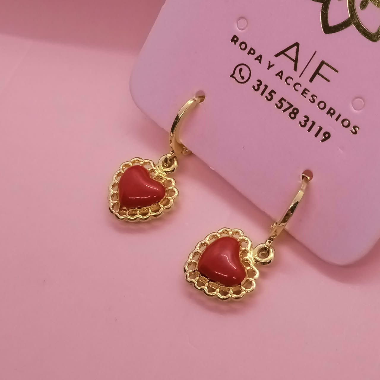 ARETE CORA ROJO