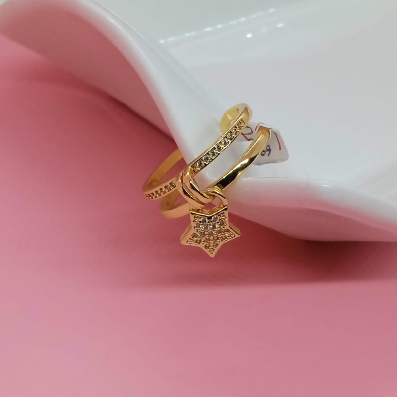 ANILLO ESTRELLA COLGANTE